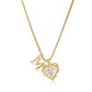 Initial Heart Necklace