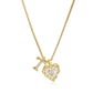 Initial Heart Necklace