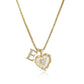 Initial Heart Necklace