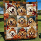Autumn Golden Blanket - J073 - Premium Blanket
