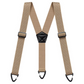 Men's Adjustable Suspenders - X-Back / Y-Back Styles with Hook Clips