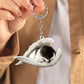 Sleeping Angel Acrylic Keychain Japanese Chin SA159