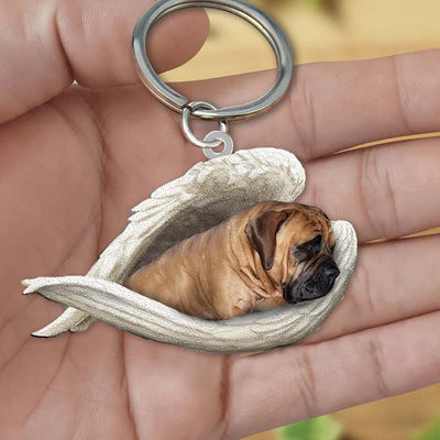 Sleeping Angel Acrylic Keychain Boerboel SA181