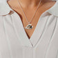 Brindle Boxer Sleeping Angel Stainless Steel Necklace SN134