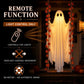 LED Light-Up Swinging Ghost Halloween Decoration