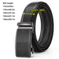 Leather Ratchet Belt With Adjustable Buckle - LR003