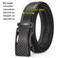 Leather Ratchet Belt With Adjustable Buckle - LR004