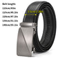 Leather Ratchet Belt With Adjustable Buckle - LR006