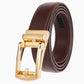 Leather Ratchet Belt With Adjustable Buckle - LR010