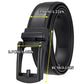 Leather Ratchet Belt With Adjustable Buckle - LR010