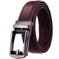 Leather Ratchet Belt With Adjustable Buckle - LR010