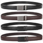 Leather Ratchet Belt With Adjustable Buckle - LR012