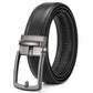 Leather Ratchet Belt With Adjustable Buckle - LR013