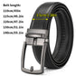 Leather Ratchet Belt With Adjustable Buckle - LR013