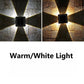 4 LED Solar Colorful Wall Lights Outdoor Light Waterproof