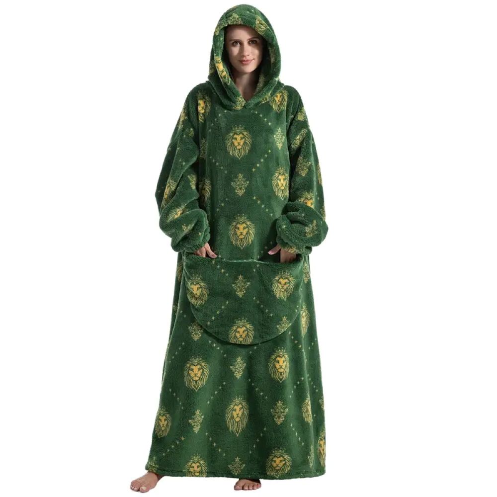 Oversized Hoodie Blanket – Cozy Wearable Blanket Sweatshirt With Pocket