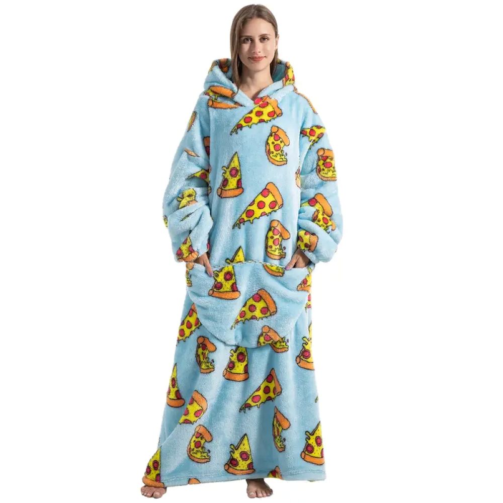 Oversized Hoodie Blanket – Cozy Wearable Blanket Sweatshirt With Pocket