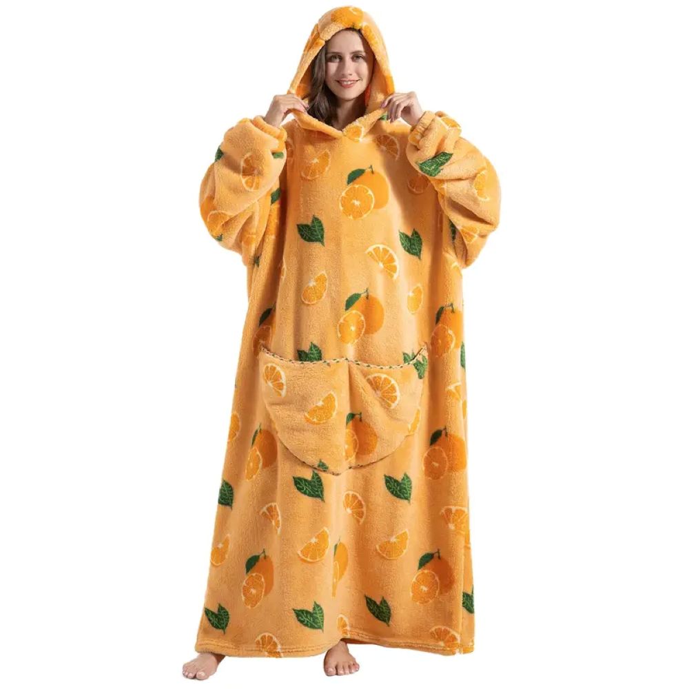 Oversized Hoodie Blanket – Cozy Wearable Blanket Sweatshirt With Pocket
