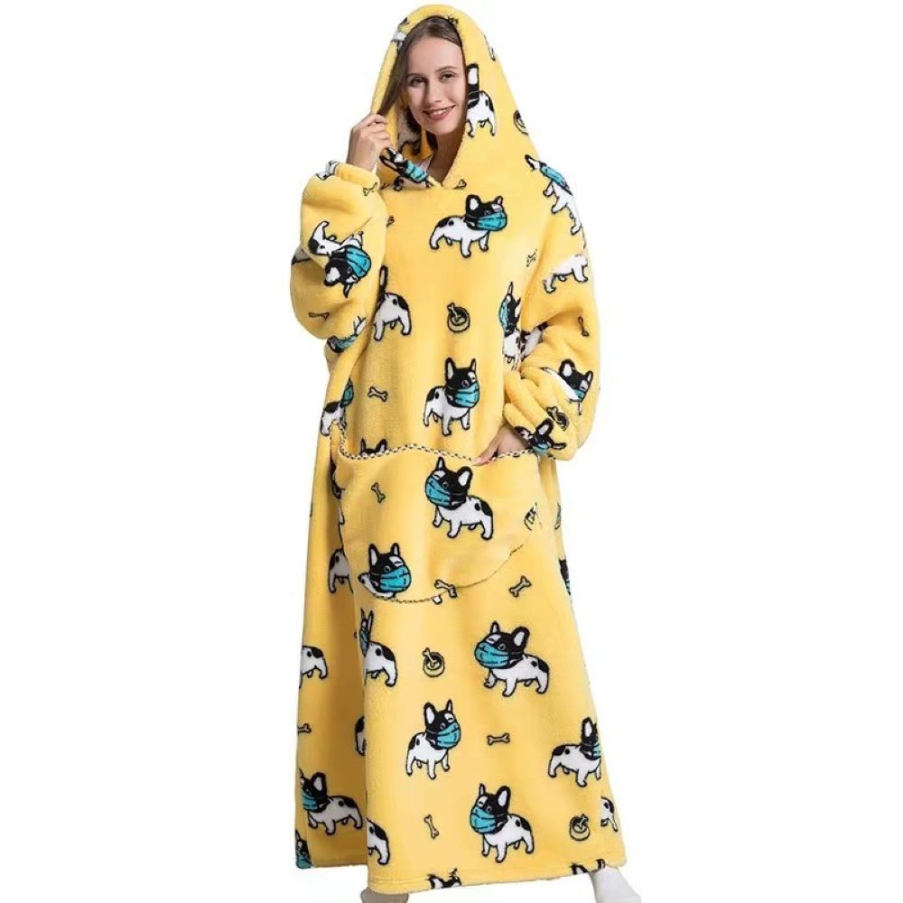Oversized Hoodie Blanket – Cozy Wearable Blanket Sweatshirt With Pocket