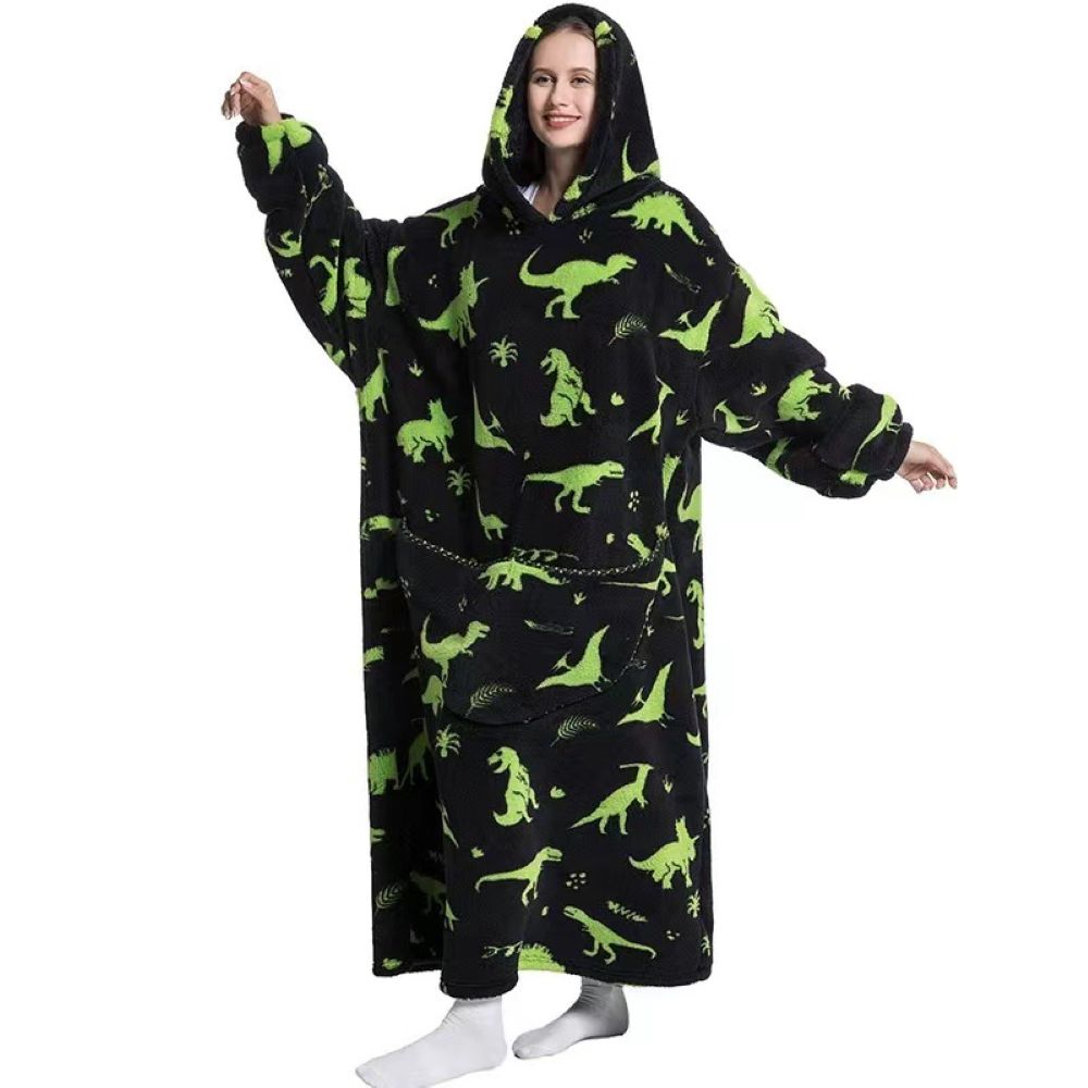 Oversized Hoodie Blanket – Cozy Wearable Blanket Sweatshirt With Pocket