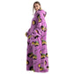 Oversized Wearable Hoodie Blanket – Purple Passion Fruit