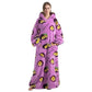 Oversized Wearable Hoodie Blanket – Purple Passion Fruit
