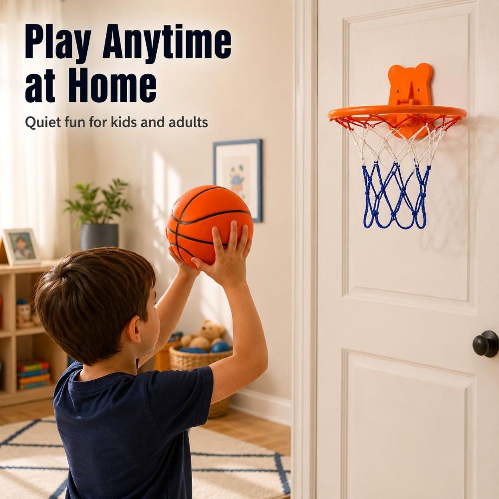 Quiet Indoor Basketball Set