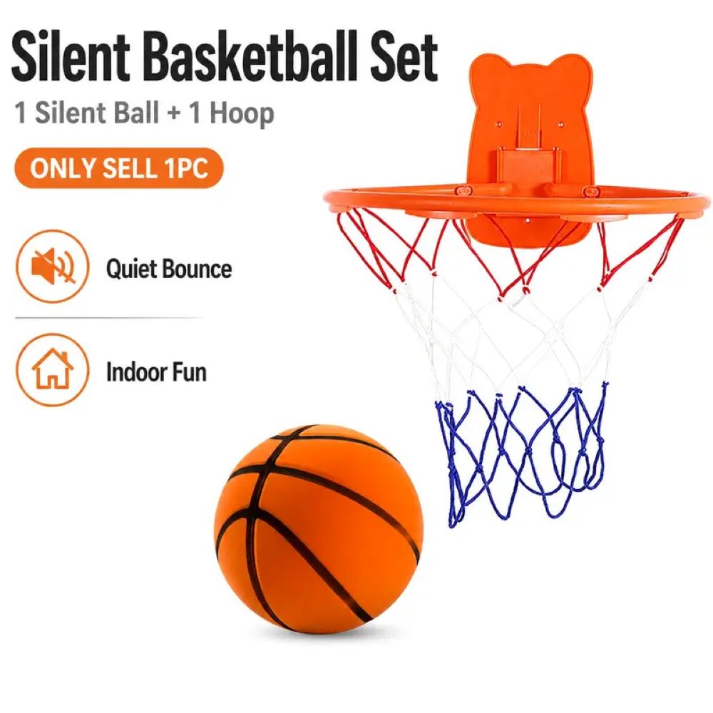 Quiet Indoor Basketball Set
