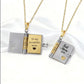 For Mom - My Best Mom Ever Book Necklace