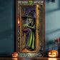 Halloween Spooky Door Covers Enchanting Witch SC003