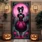 Halloween Spooky Door Covers Skeleton Warrior in Armor SC033