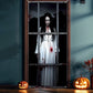 Halloween Spooky Door Covers Scary Bloody Ghost Woman SC034