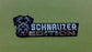 Schnauzer Car Badge Laser Cutting Car Emblem CE055