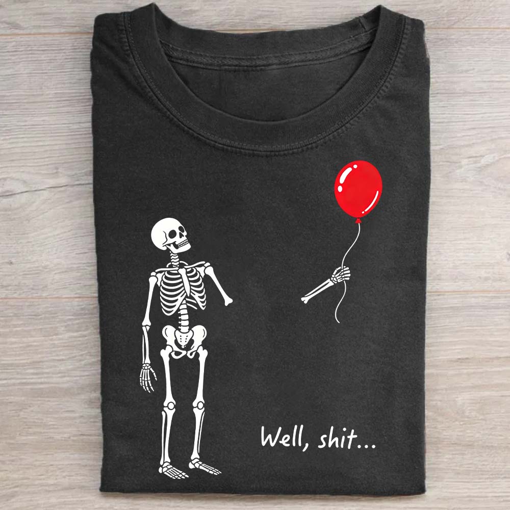 Skeleton Lost Balloon T-shirt