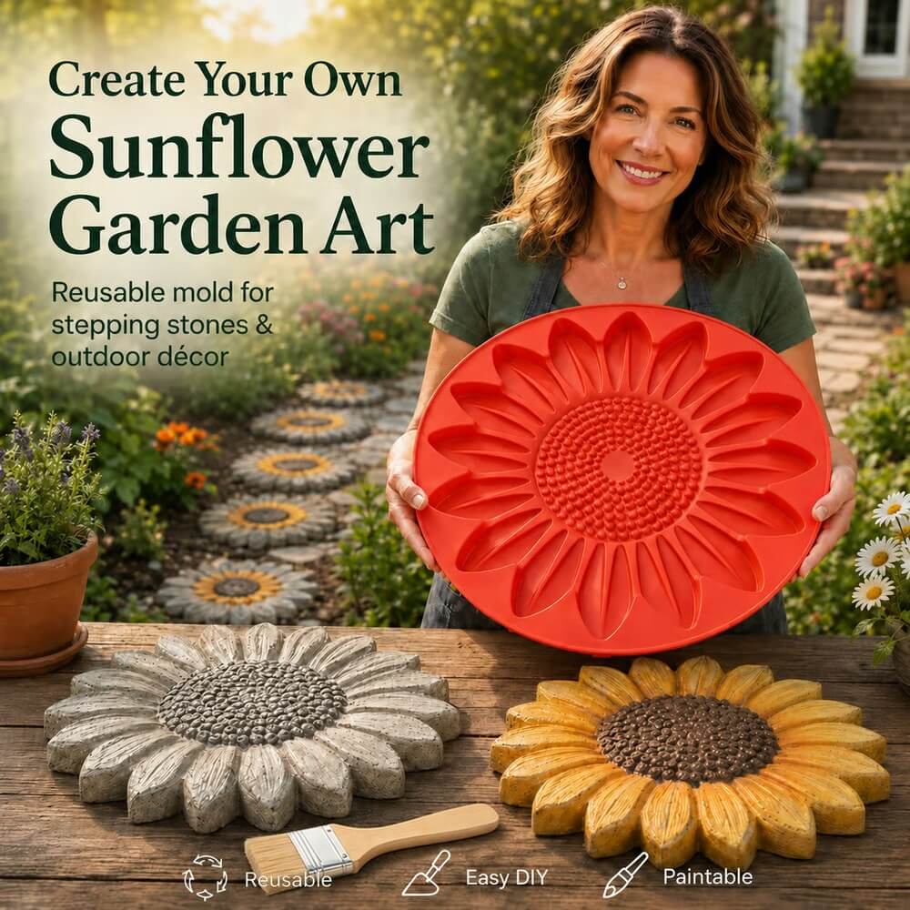 Reusable Garden Art Mold – Make Your Garden Truly One of a Kind