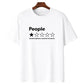 People One Star: Absolute Nightmare Would Not Recommend T-Shirt