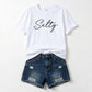 Salty Beach Girl Tee - Ocean Lover Shirt