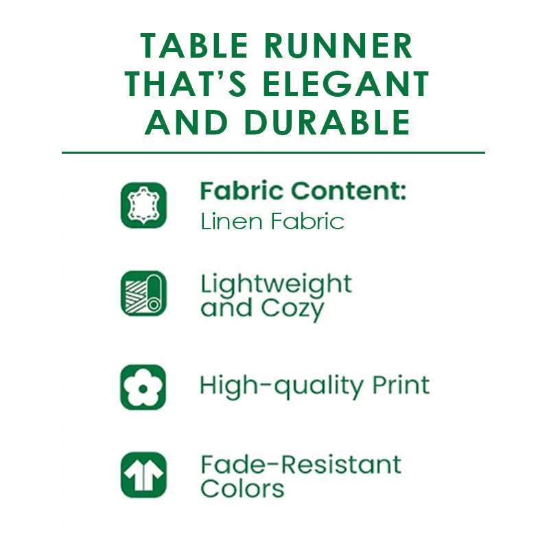 Rooster Rally Table Runner