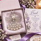 Handmade Birthstone Angel Wire Ornament