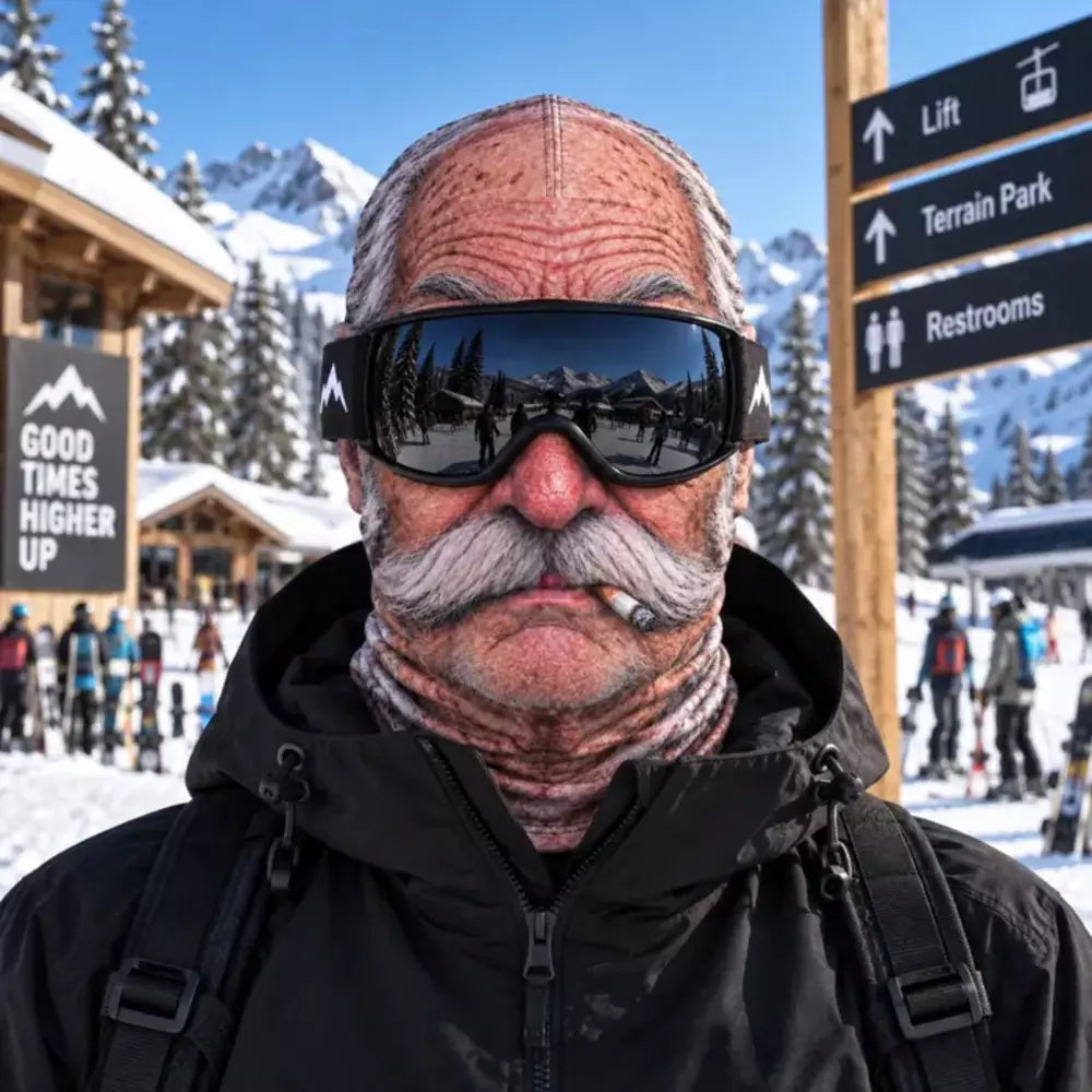 Born for the Slopes ski mask for skiing and snowboarding