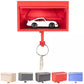 Car Garage Design Key Holder with Convenient Hook - Creative Garage Key Organizer