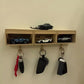 Car Garage Design Key Holder with Convenient Hook - Creative Garage Key Organizer