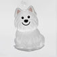 Dog Hair Collector Keychain Charm Memorial Storage Box