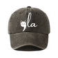Childless Cat Lady La Print Hat