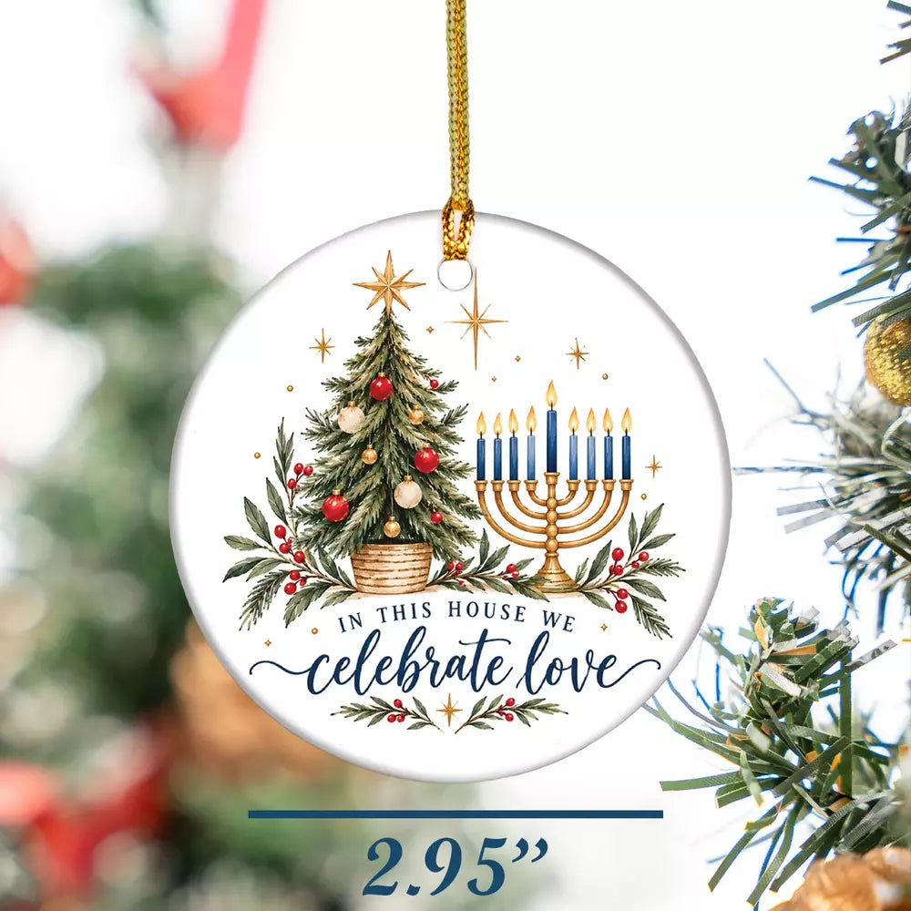 Christmas and Hanukkah ornament as a thoughtful holiday gift