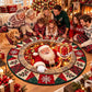 Christmas Santa Gift Round Rug - C049