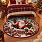 Christmas Santa Hello Round Rug - C060