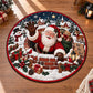 Christmas Santa Hello Round Rug - C060