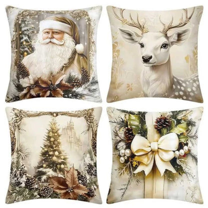 Christmas Pillow Covers For Holiday Home Decor