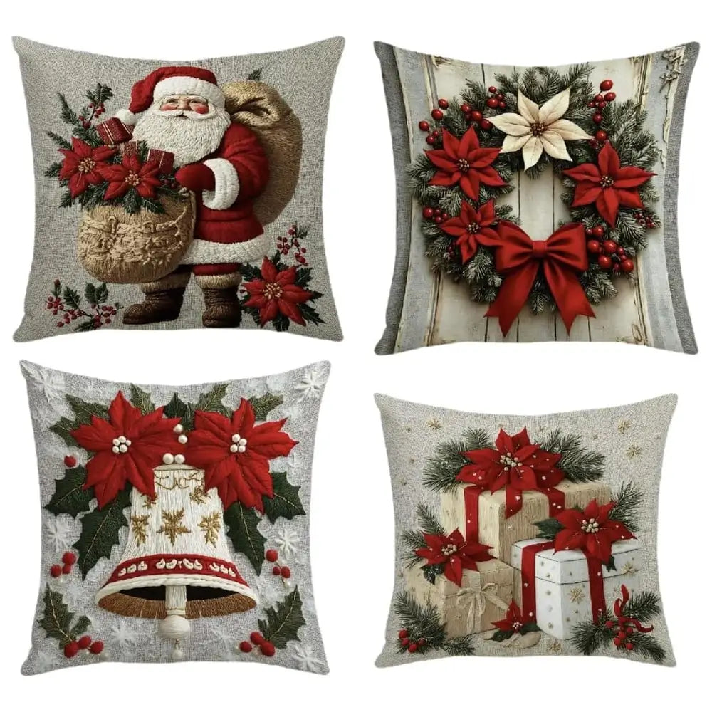 Christmas Pillow Covers For Holiday Home Decor